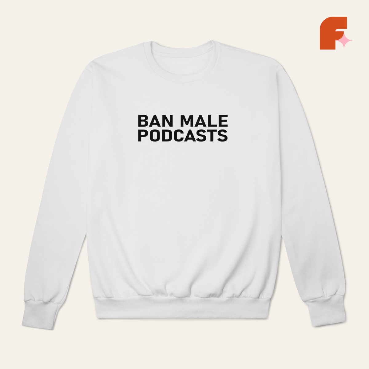 Moletom Ban Male Podcasts