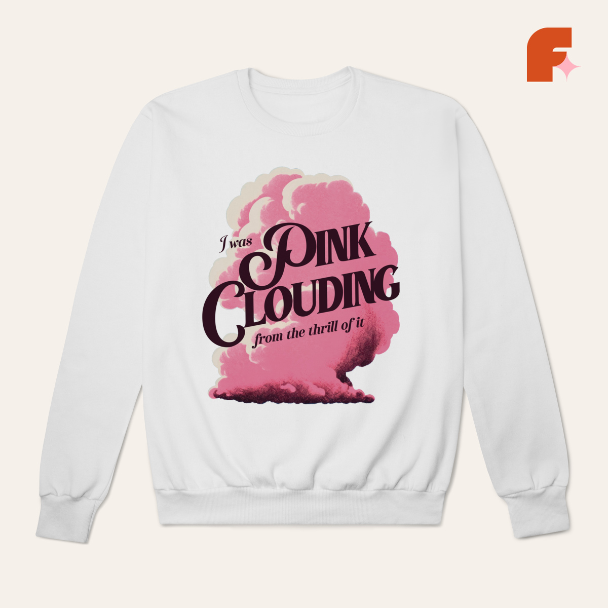Nome do produto: Moletom Pink Clouding