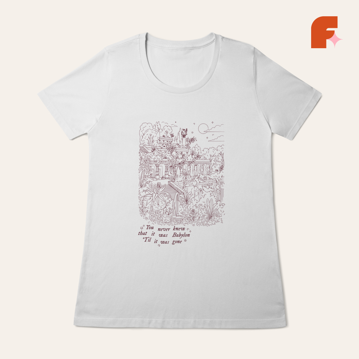 Nome do produto: Baby Tee Babylon