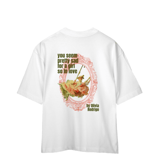 Nome do produto Camiseta Oversized Girl So In Love