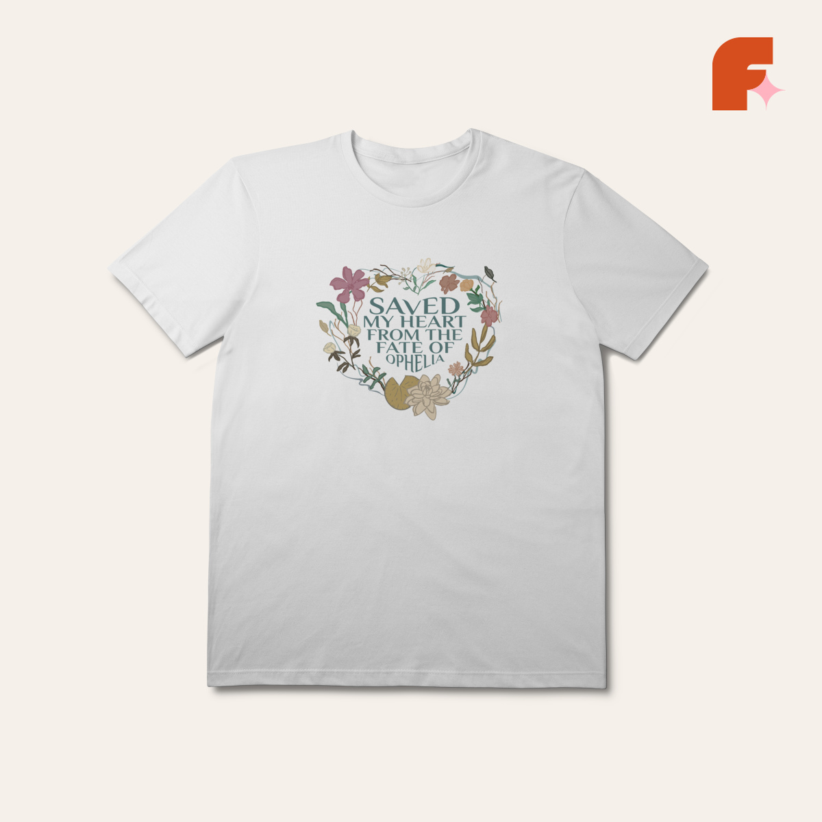 Nome do produto: Camiseta Ophelia 