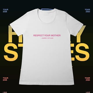 Nome do produto Baby Tee Respect Your Mother