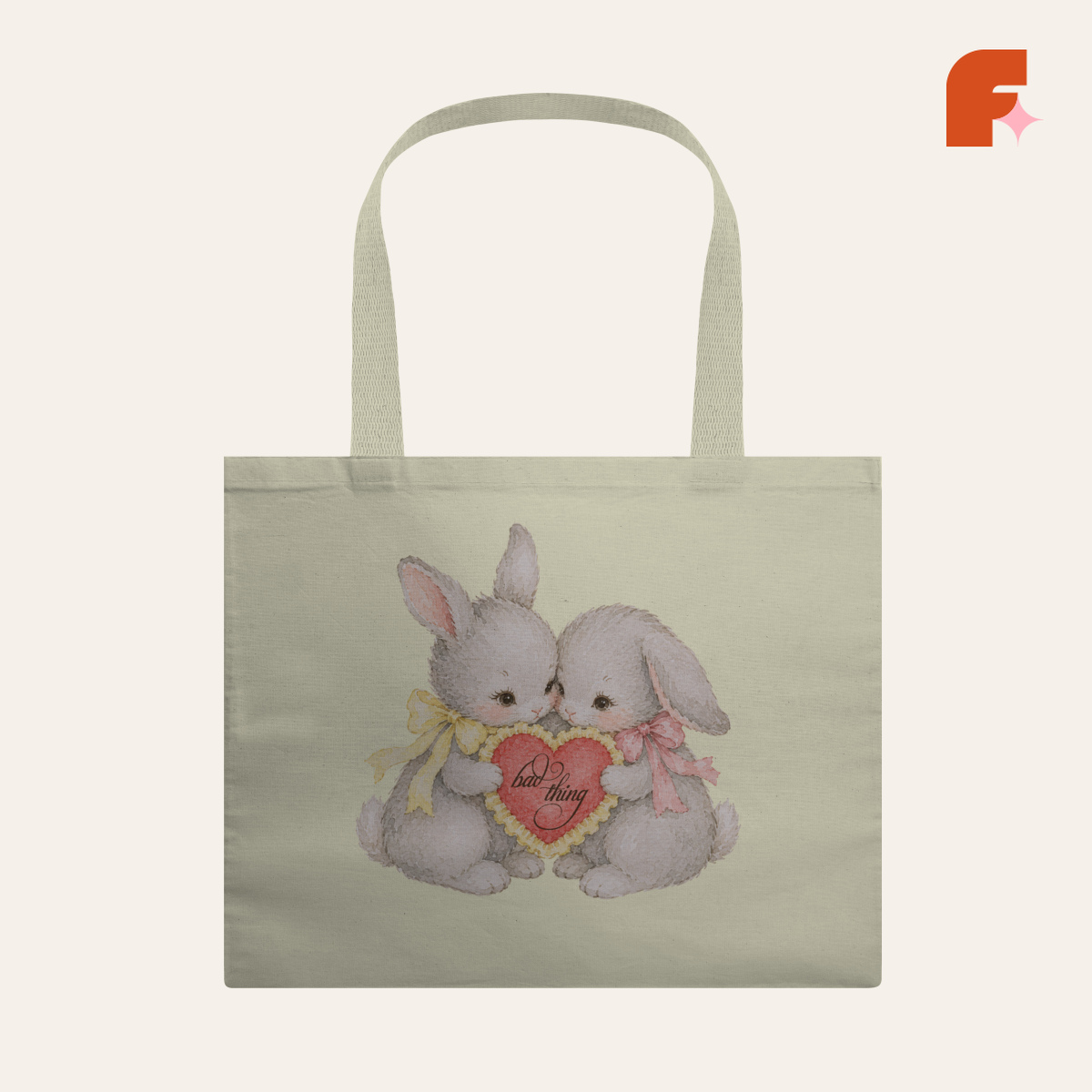 Ecobag Bad Thing Bunnies