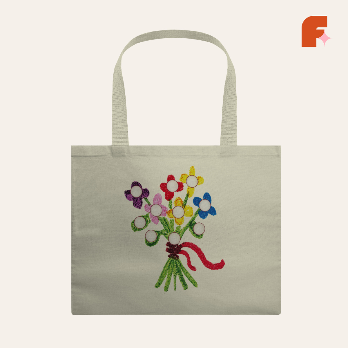 Nome do produto: Ecobag Daisy
