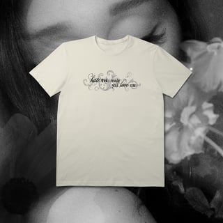 Nome do produto Camiseta Hate & Love