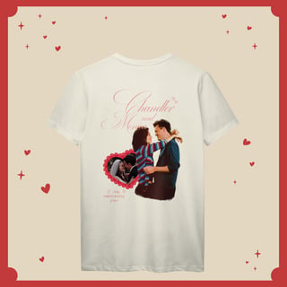 Nome do produto Camiseta Chandler & Monica