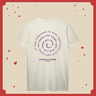 Nome do produto Camiseta Espetáculo Estranho
