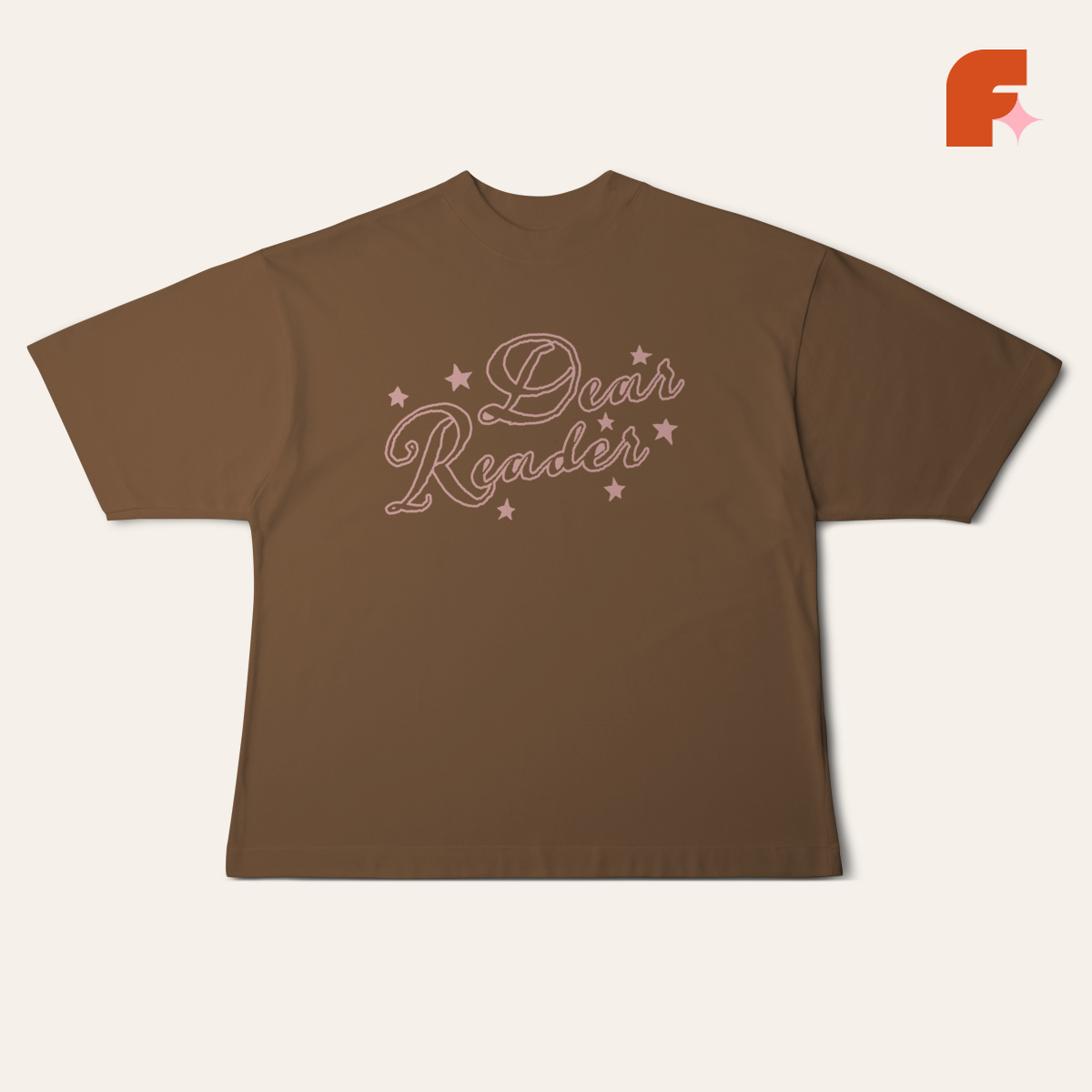 Nome do produto: Camiseta Oversized Dear Reader
