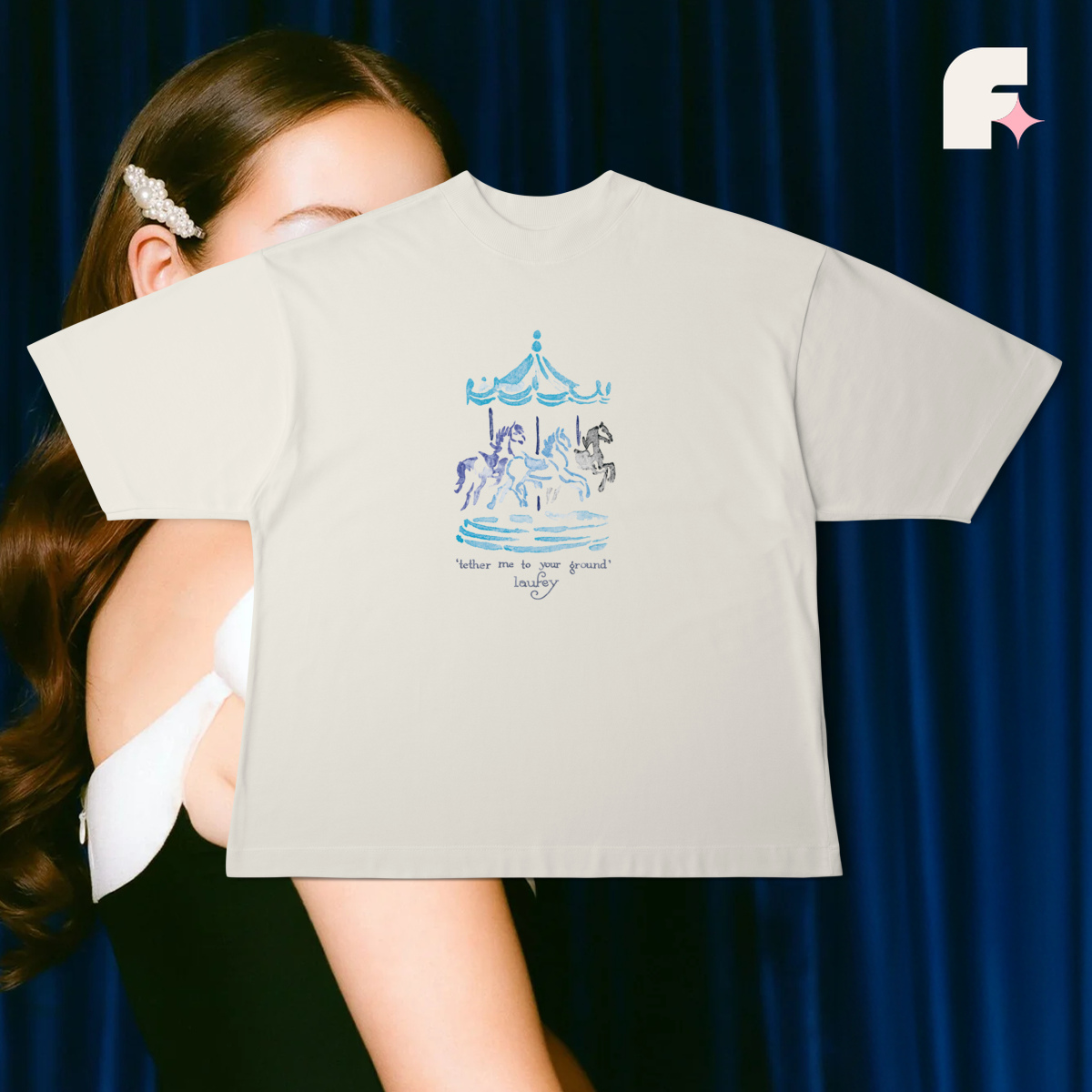 Camiseta Oversized Carousel