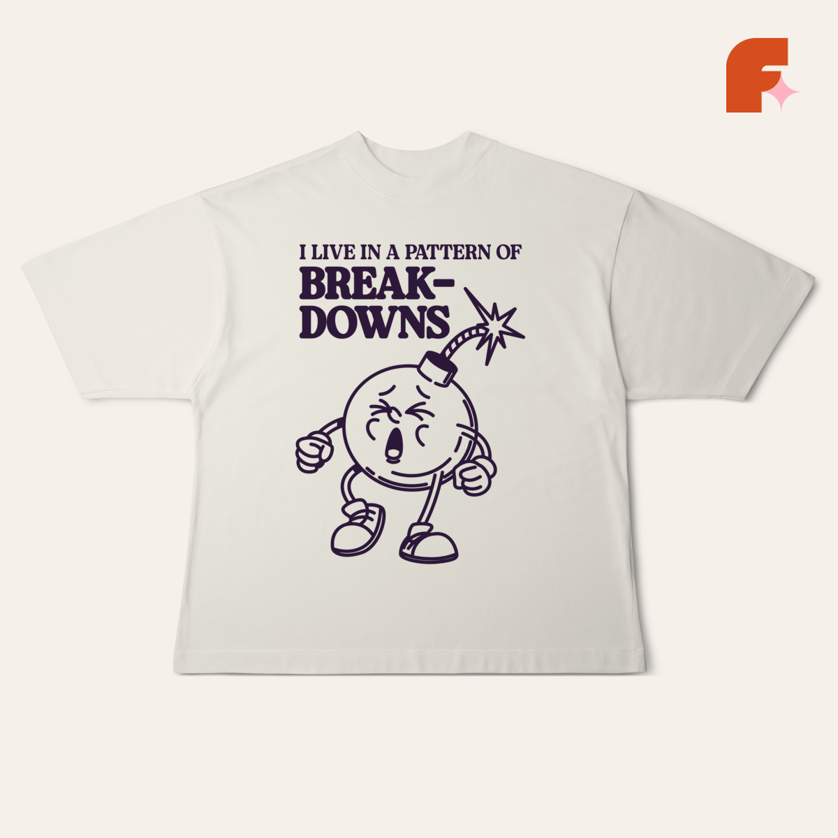 Camiseta Oversized Breakdowns