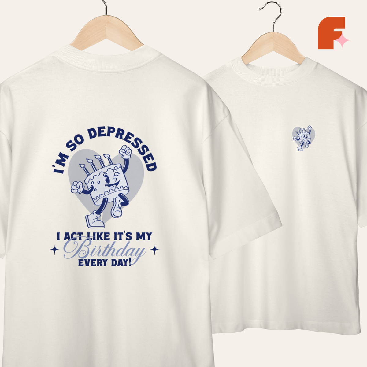 Camiseta Oversized Birthday