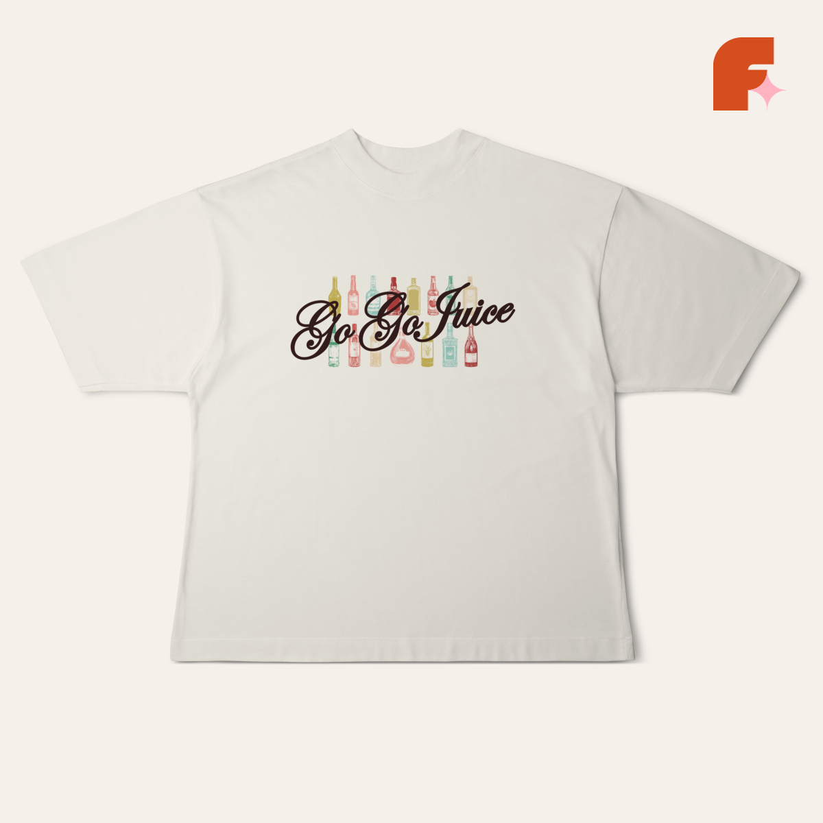 Camiseta Oversized Go-Go Juice