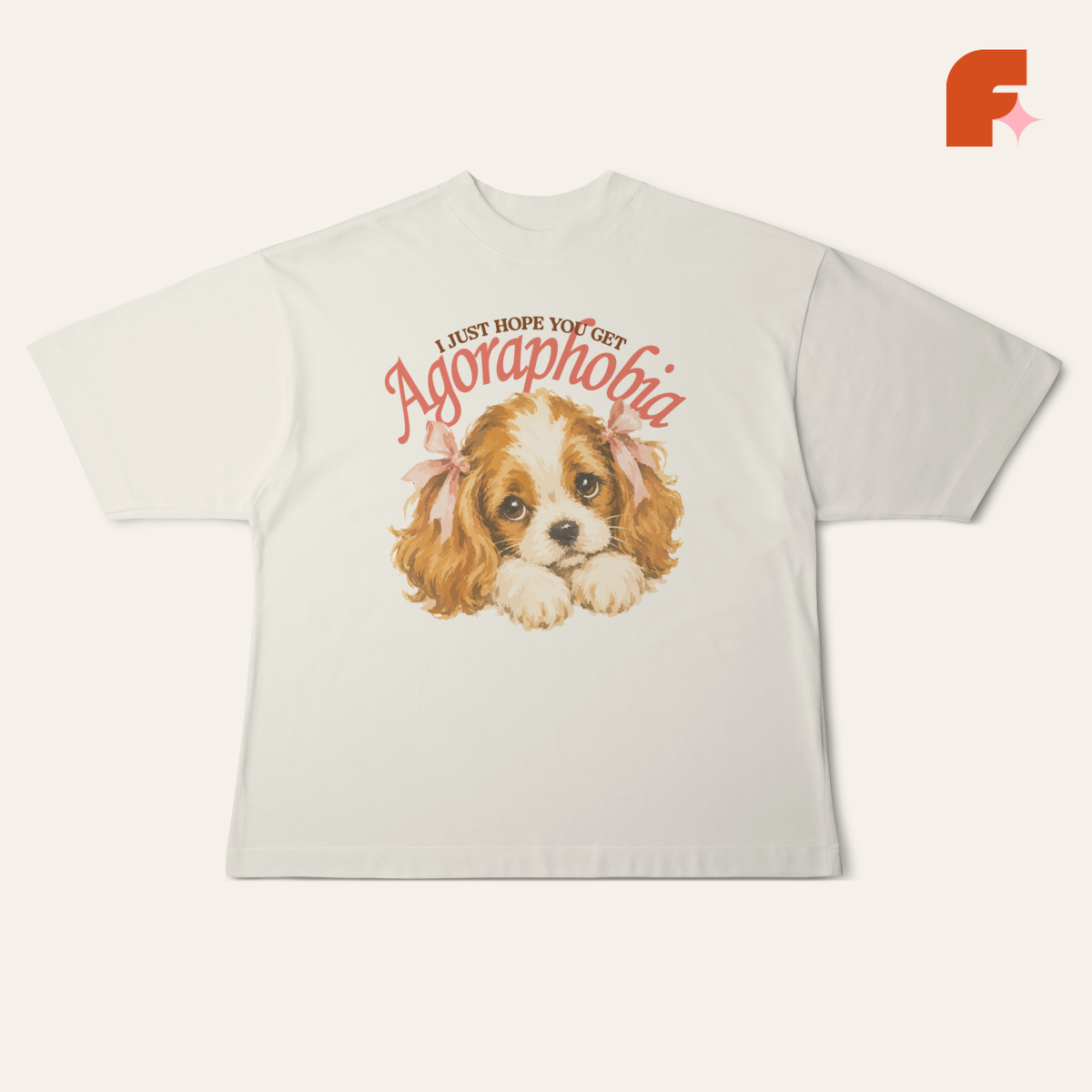 Camiseta Oversized Agoraphobia