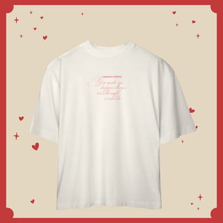 Nome do produto Camiseta Oversized Chandler & Monica
