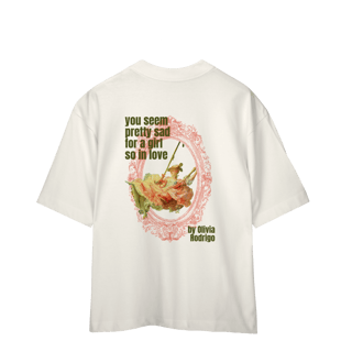 Nome do produto Camiseta Oversized Girl So In Love