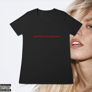 Nome do produto Baby Tee Big Heart