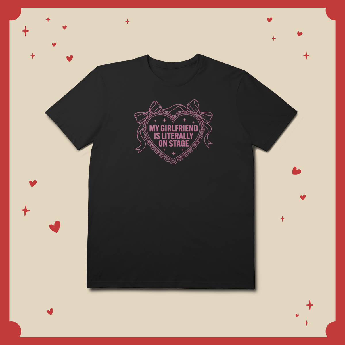 Nome do produto: Camiseta Girlfriend on Stage