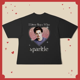 Camiseta Oversized Edward Cullen