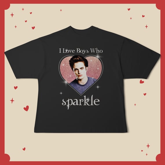 Camiseta Oversized Edward Cullen