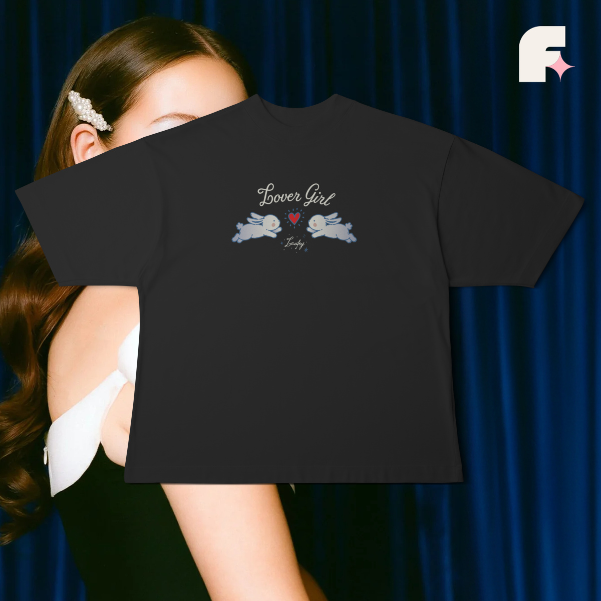 Camiseta Oversized Lover Girl