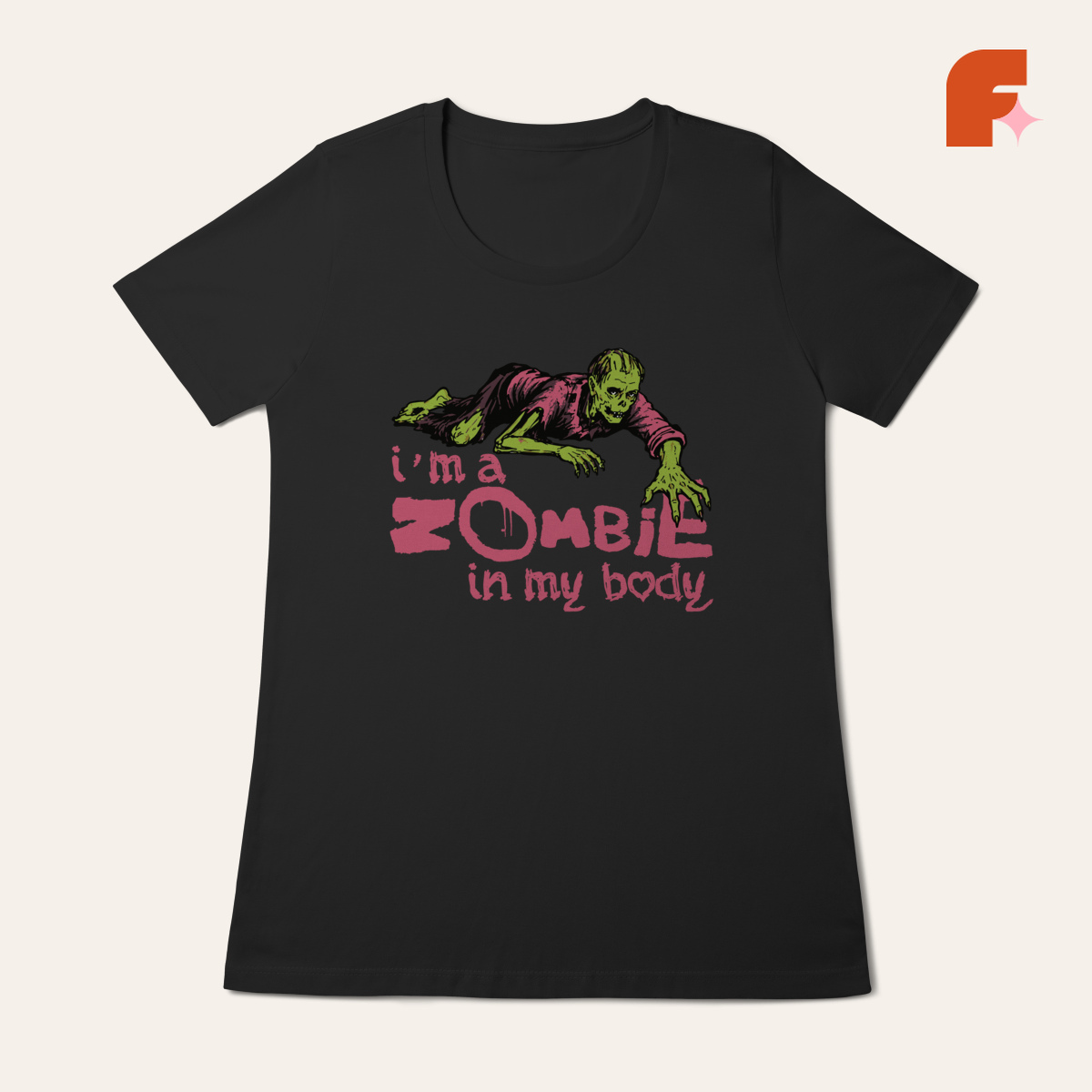 Baby Tee Zombie