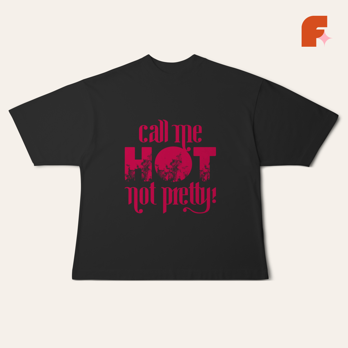 Camiseta Oversized HOT