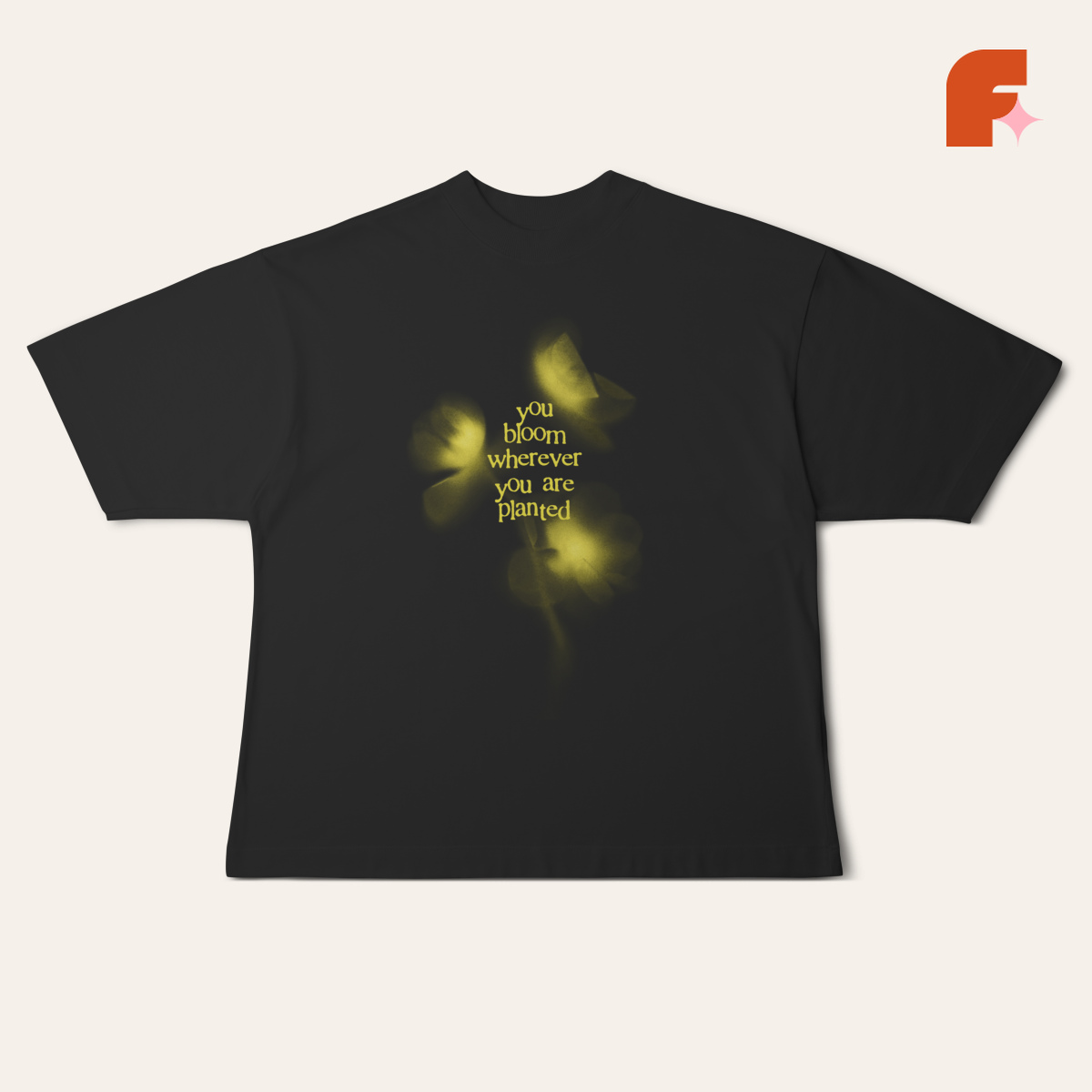 Camiseta Oversized Bloom