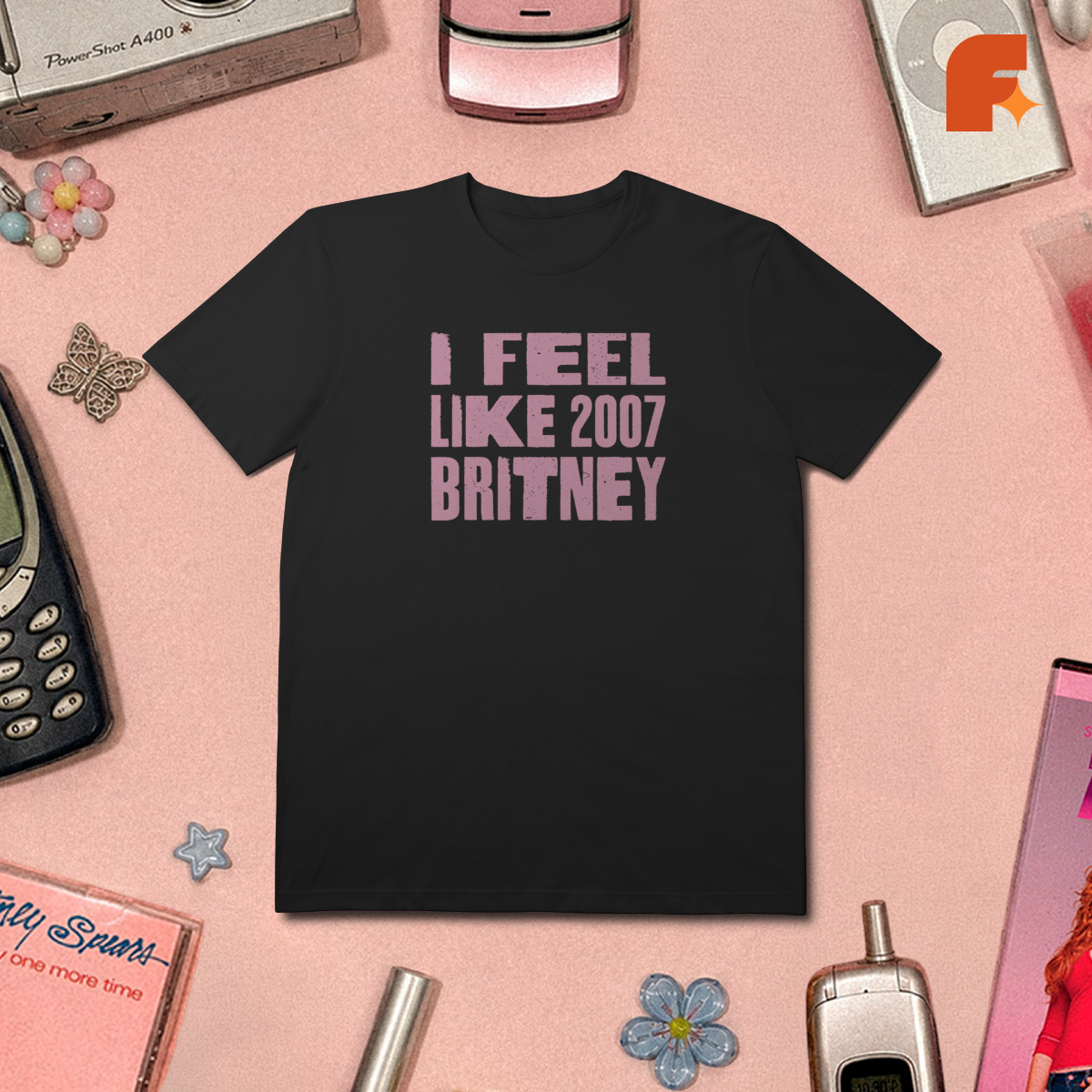 Camiseta I Feel Like 2007 Britney