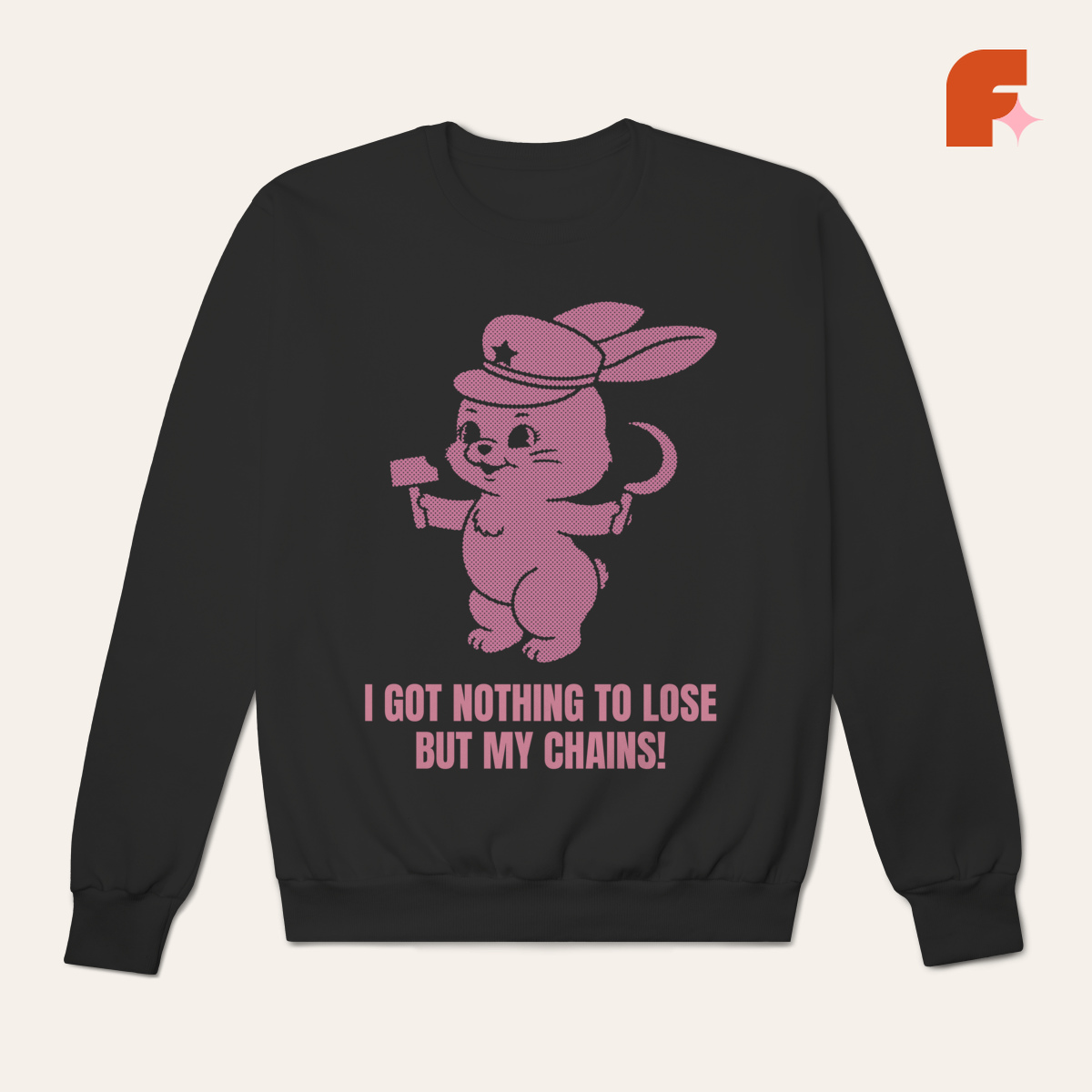 Moletom Commie Bunny