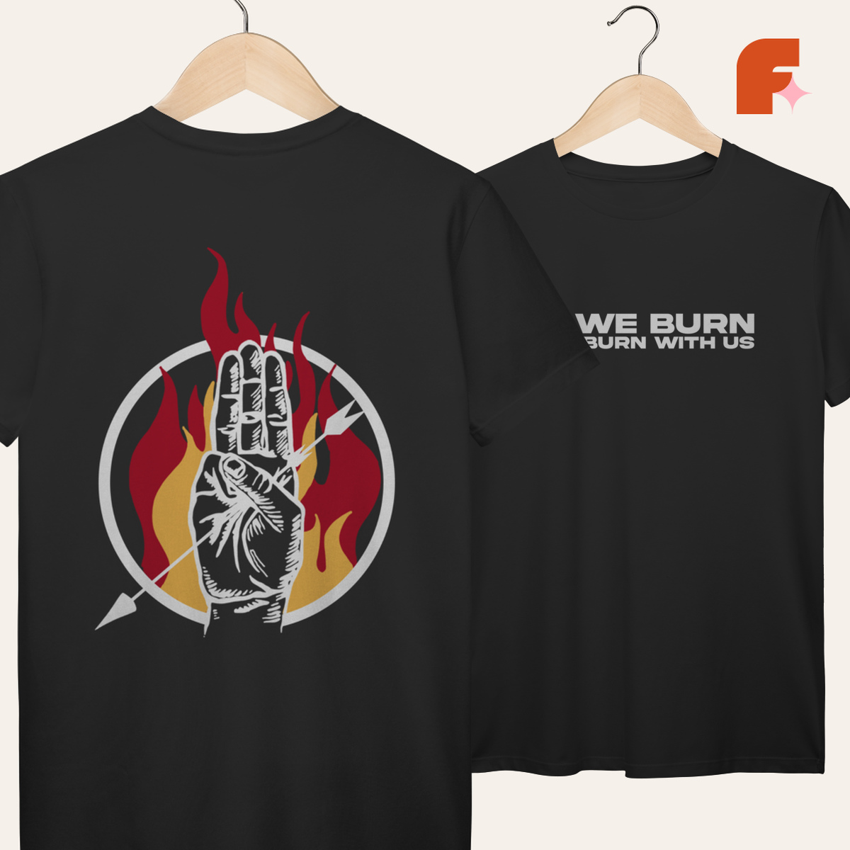 Camiseta If We Burn
