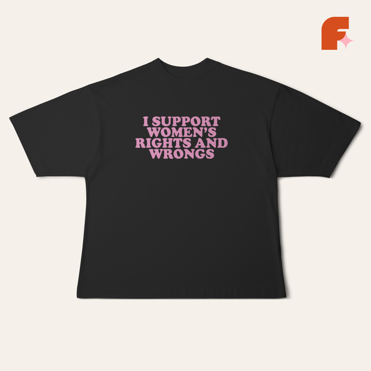 Camiseta Oversized Women's Rights