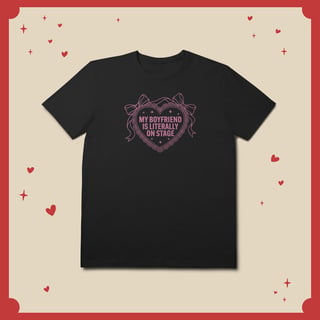 Nome do produto Camiseta Boyfriend On Stage