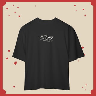 Nome do produto Camiseta Oversized So Easy