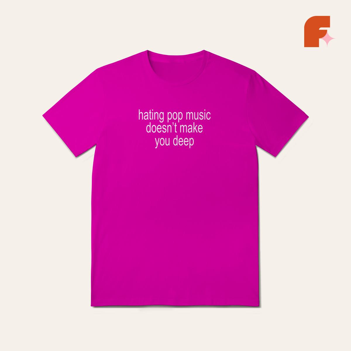 Camiseta Pop Music