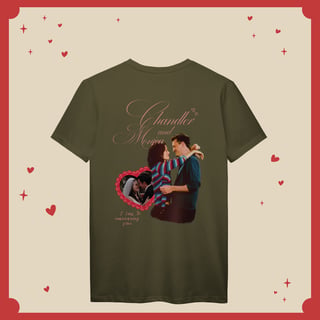 Nome do produto Camiseta Chandler & Monica
