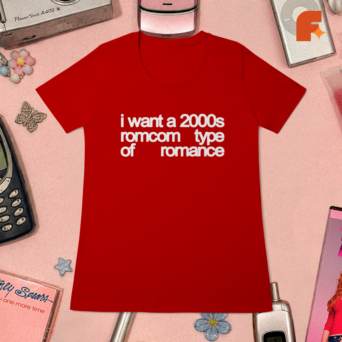 Baby Tee 2000s Romcom