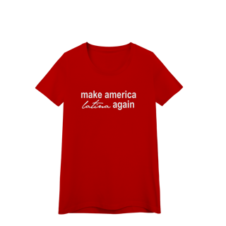 Nome do produto Baby Tee Latina Again