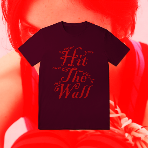 Camiseta Hit The Wall