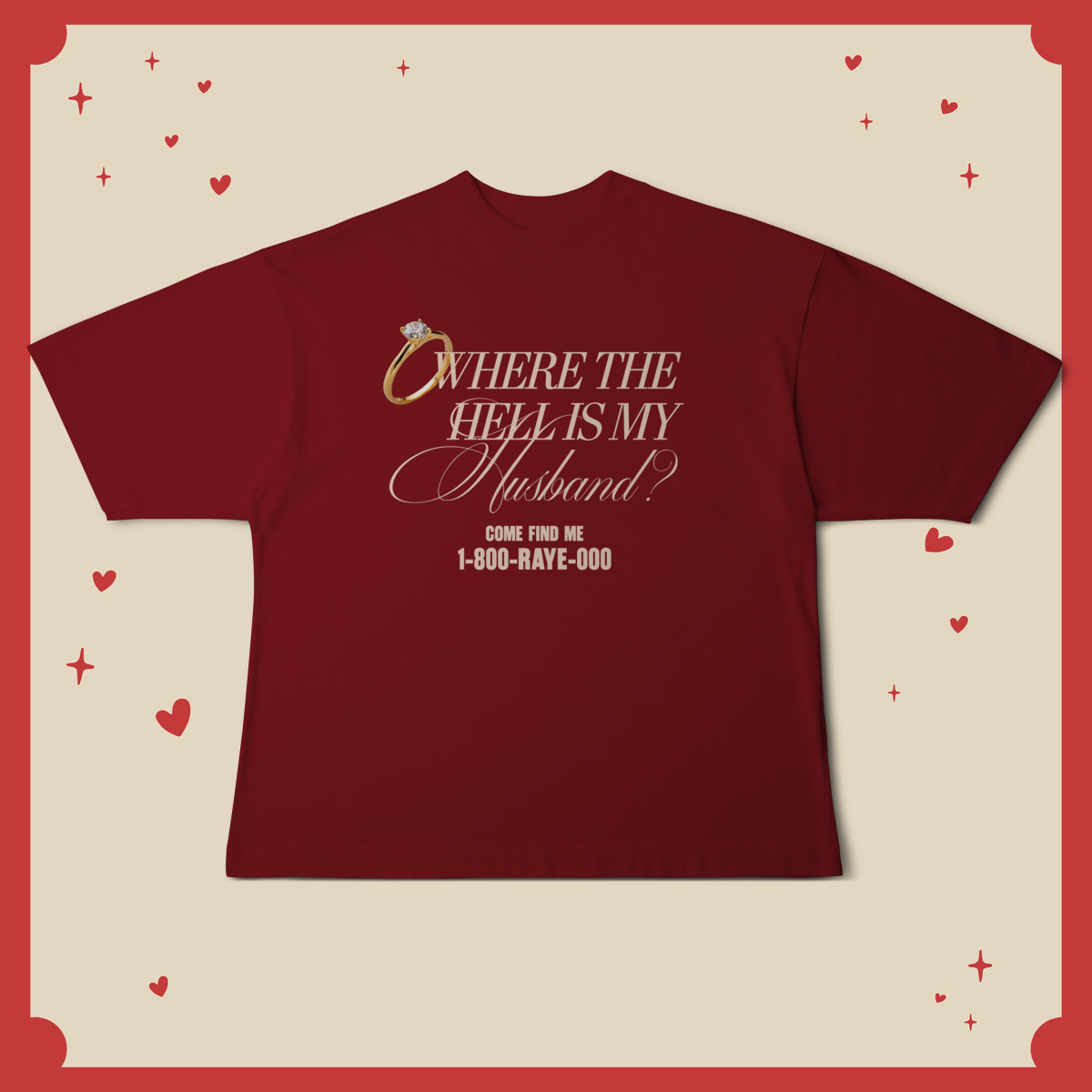Nome do produto: Camiseta Oversized Husband