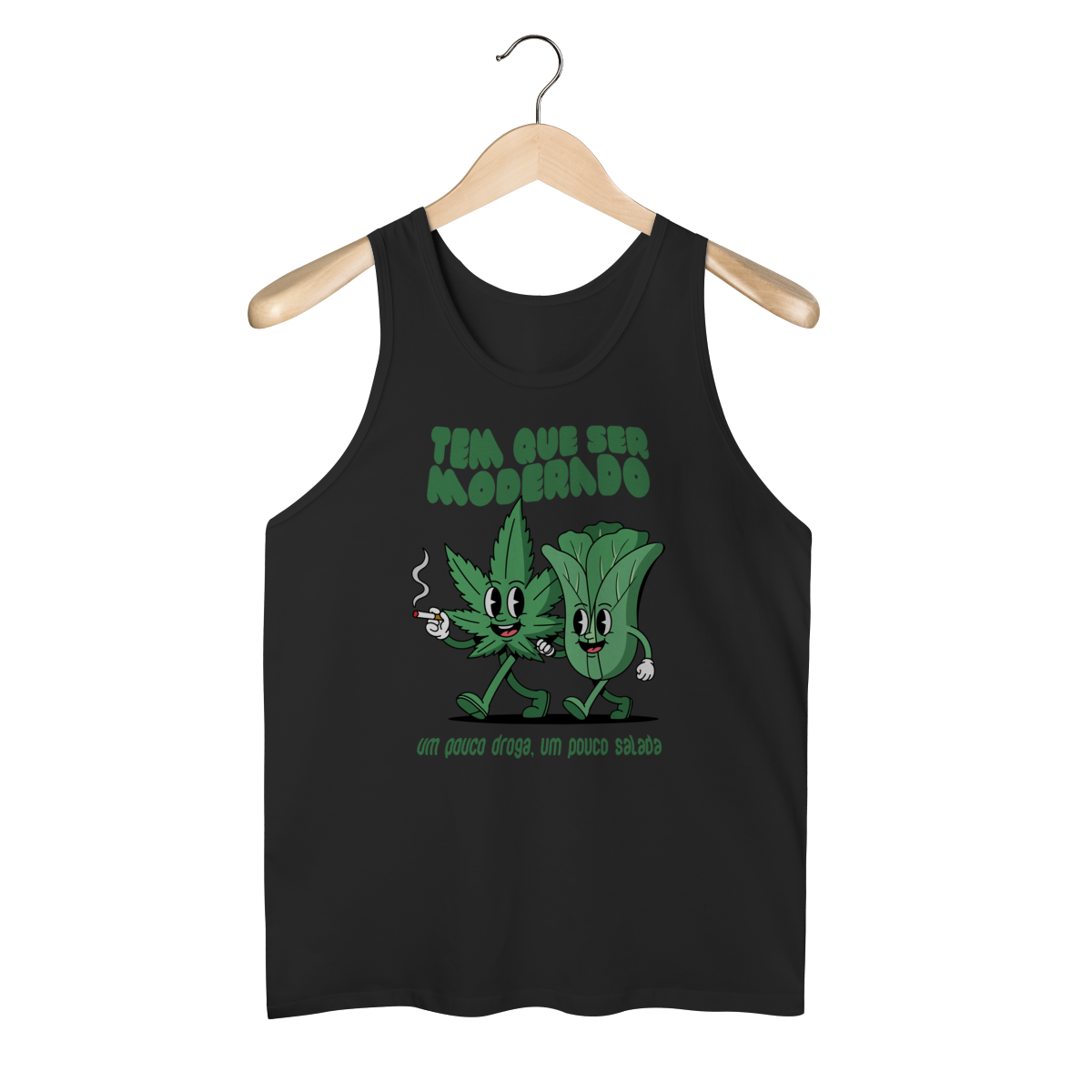 Nome do produto: Tem Que Ser Moderado -  Regata