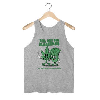 Nome do produto Tem Que Ser Moderado -  Regata