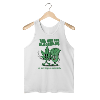 Nome do produto Tem Que Ser Moderado -  Regata