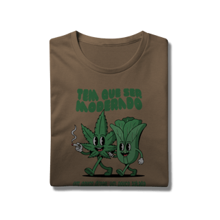 Nome do produto Tem que ser moderado - Camiseta Prime