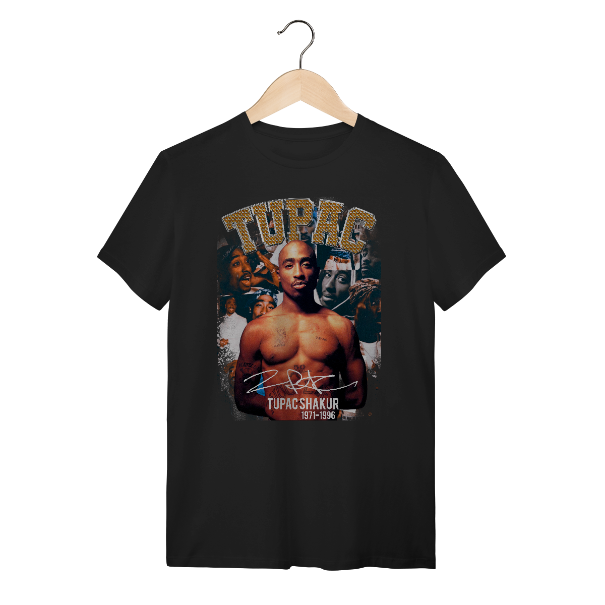 Nome do produto: CAMISETA RAPPER TUPAC