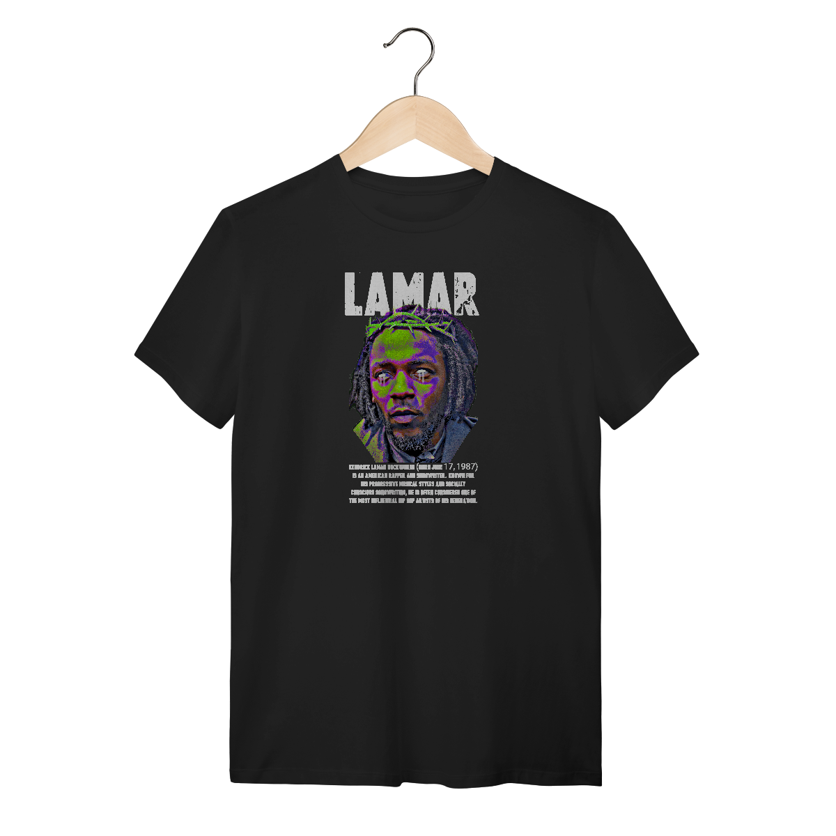 Nome do produto: RAPPER - Kendrick Lamar