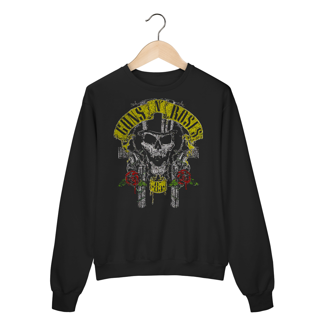 Nome do produto: MOLETOM GUNS´N ROSES