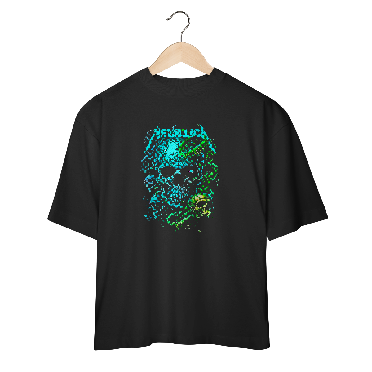 Nome do produto: METALLICA - CAMISETA OVERSIZED