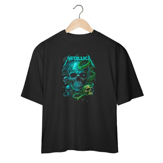 METALLICA - CAMISETA OVERSIZED