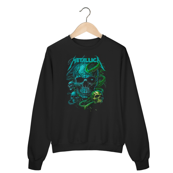 METALLICA - MOLETOM PRIME FECHADO