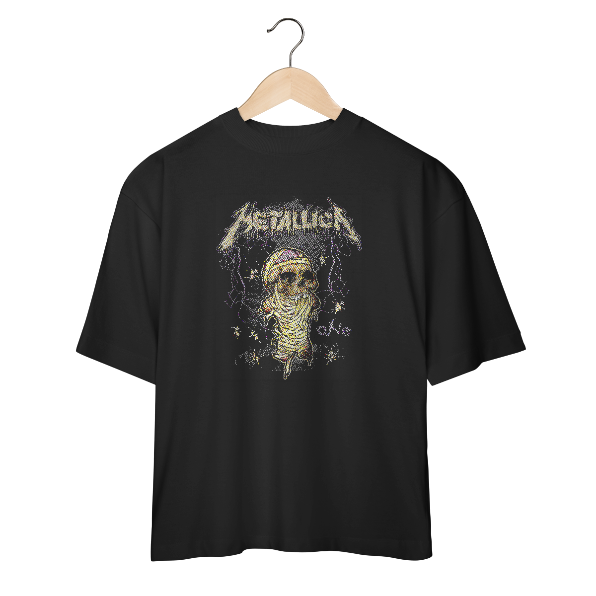 Nome do produto: METALLICA - Camiseta Oversized